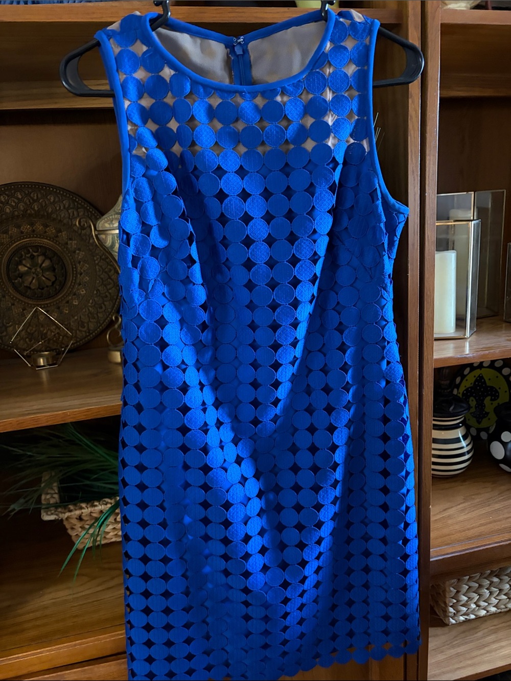 Lauren Ralph Lauren Electric Royal Blue Sleeveless Dress